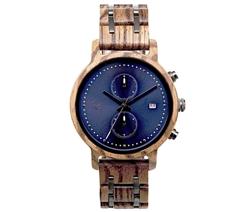 McWay Zebrawood and Marine Chronograph from Wood in Philosophy